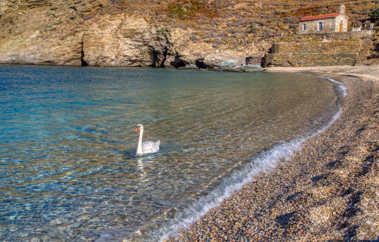 Andros Guesthouses ภายนอก รูปภาพ